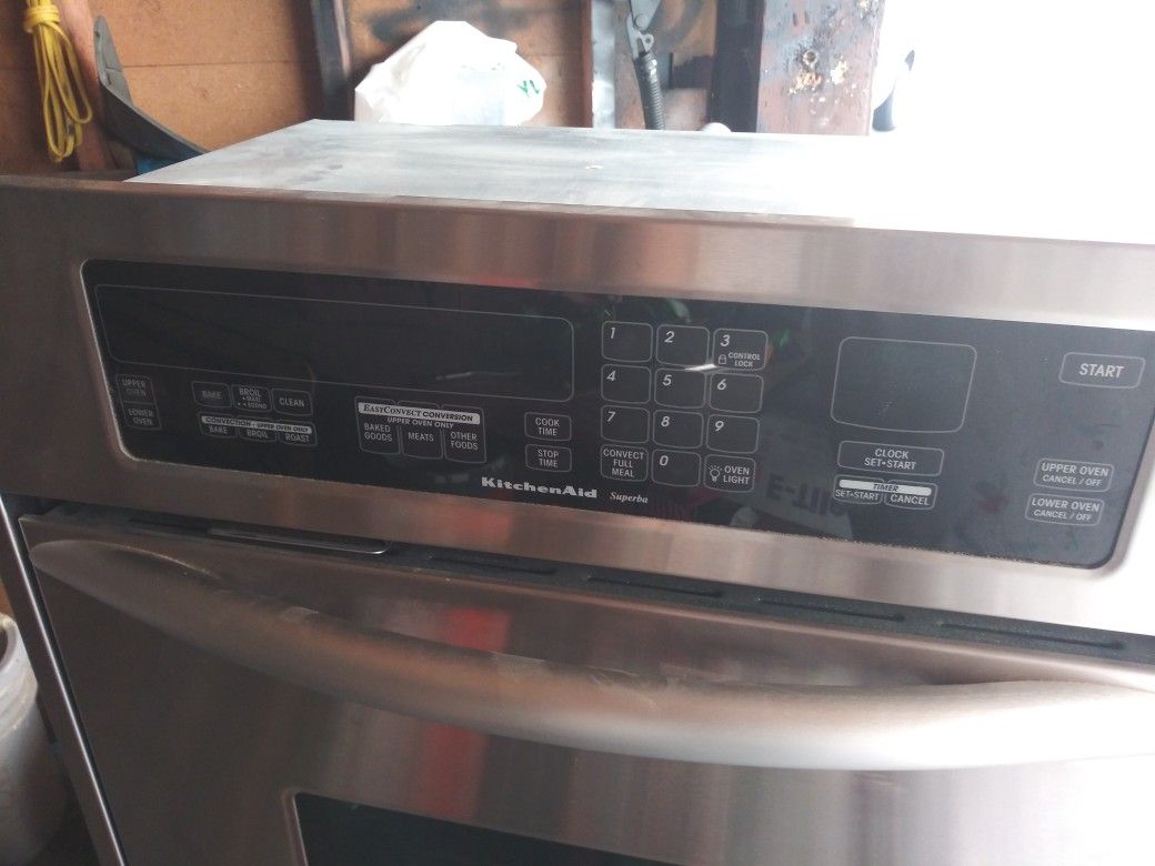 Double Electric Oven kitchenAid
