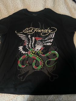 Ed Hardy eagle snake tshirt