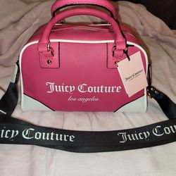 Hot Pink Juicy Couture Bowler Bag