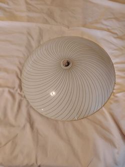 Fragile glass light shade
