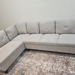 2 piece upholstered sectional