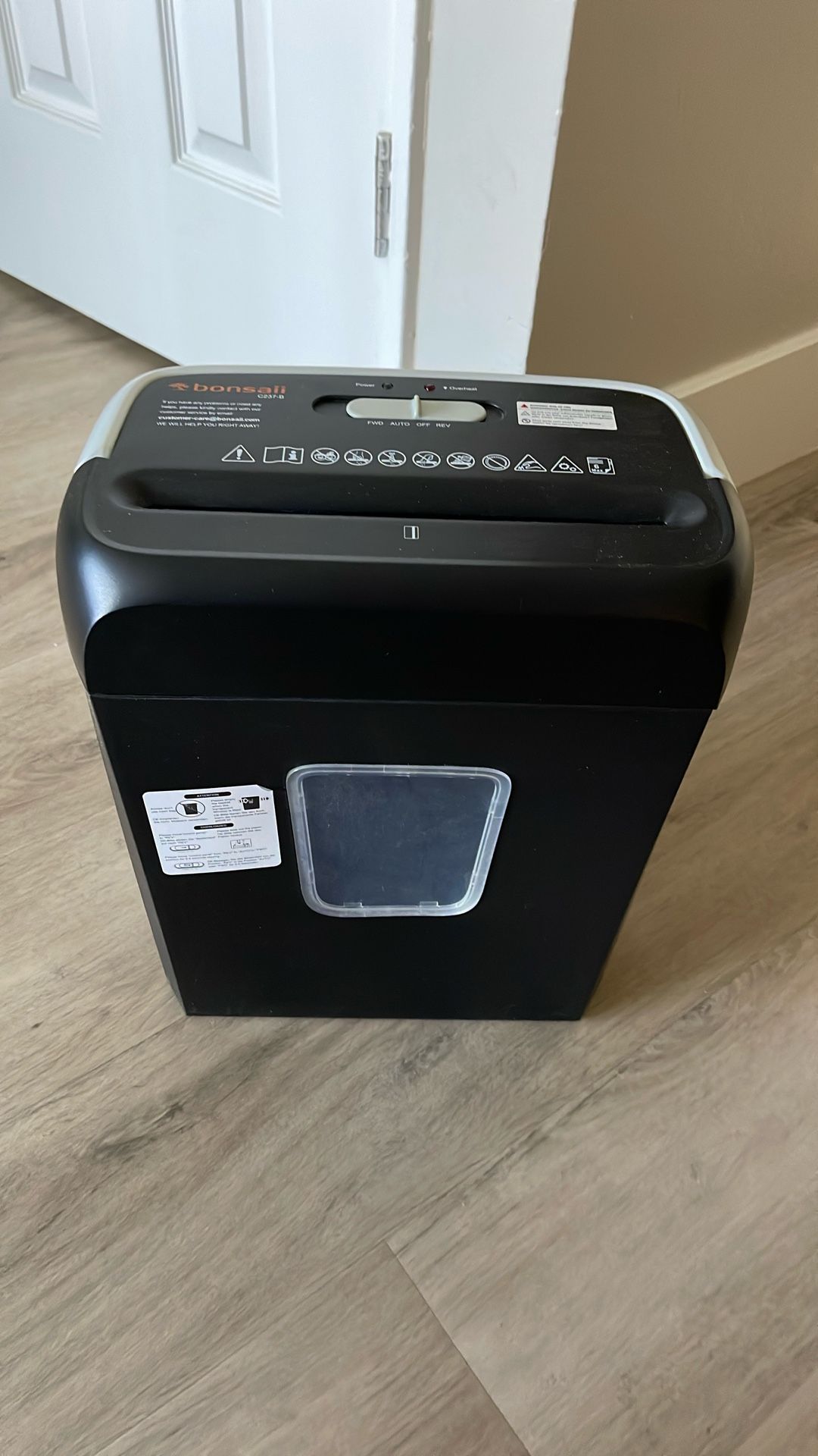 Paper shredder