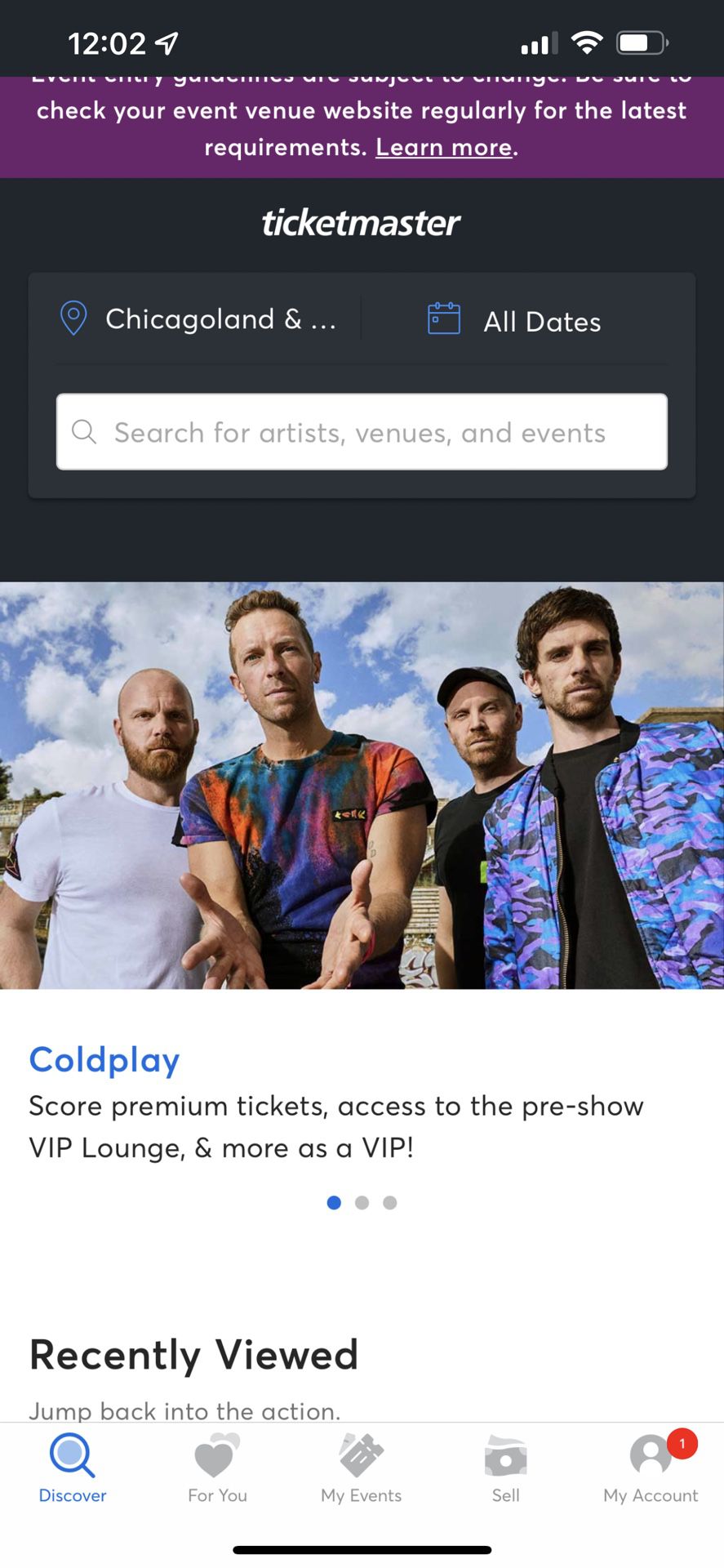 4 Coldplay Tickets 5/28 at Soldier Field