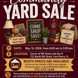 Community Yard Sale