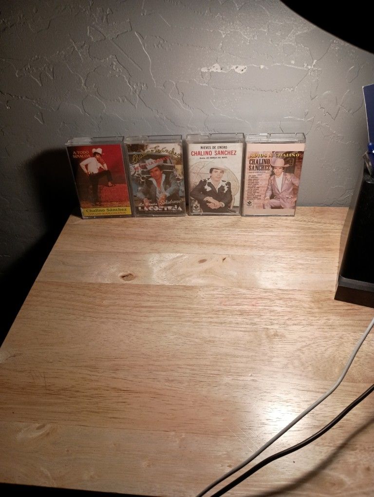 Chalino Sánchez 4 Cassettes