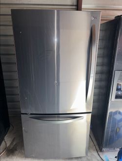 LG Stainless Steel Refrigerator And Freezer