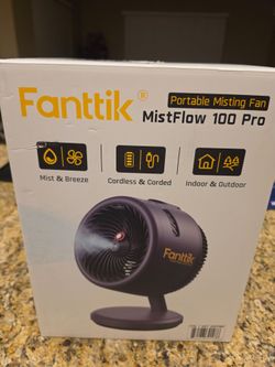 Fanttik MistFlow 100 Pro Portable Misting Fan