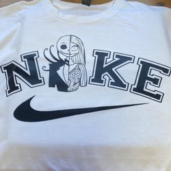 Jack and Sally Nike Graphic Tee