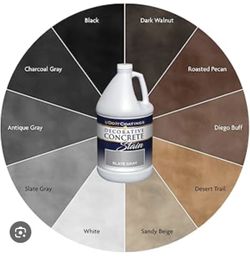 Concrete Stain 20 Colors To Choose From