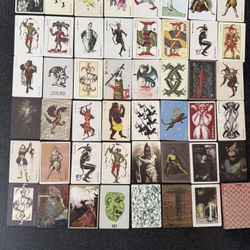 THE DARK KNIGHT Movie Prop Batman JOKER Heath Ledger 47 Cards