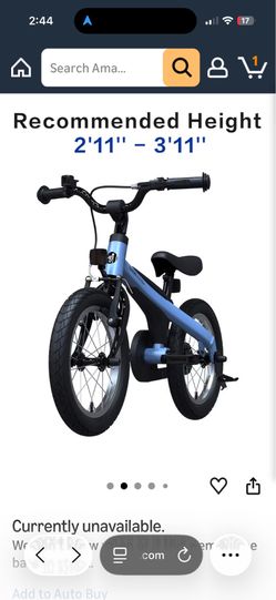 Premium 14” Ninebot kids bike for boys or girls