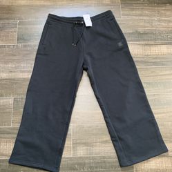 NEW Jordan Women's Flight Fleece Loose Fit Pants - Black (FD7224-010)