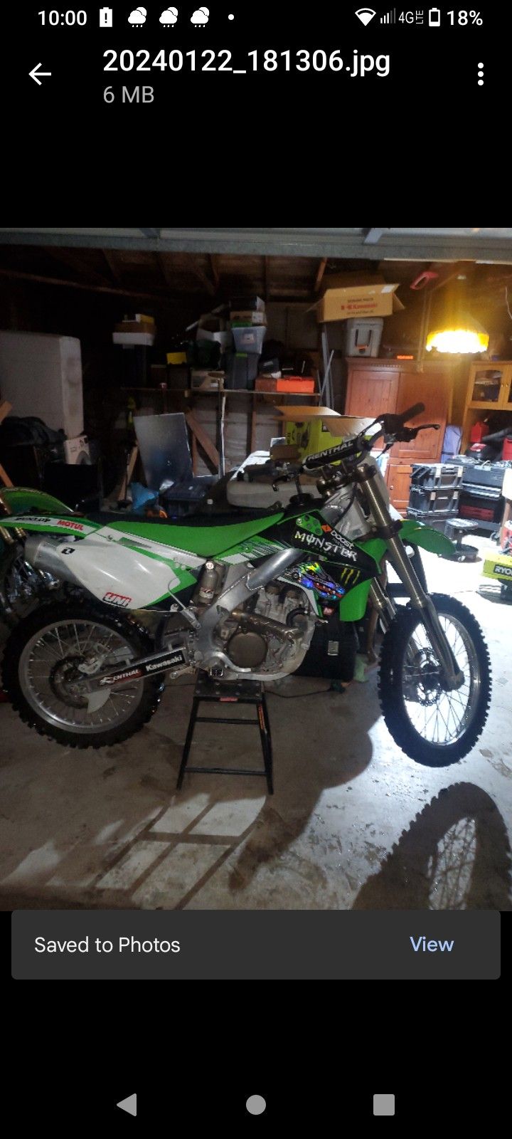 2007 Kawasaki Kx250f