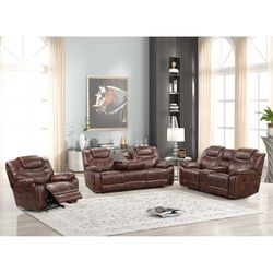 Weston Glider Reclining Loveseat w/ Console – Like New – $300 OBO