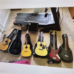 Guitars and Amps