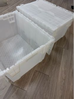 New clear storage totes