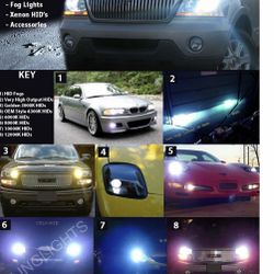 Hid lights kit - led headlight bulbs - 360 beam pattern- any housing - toyota mazda cx5 miata honda accord civic crv cbr h13 h11 9006 h4 h7 9007 h1