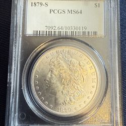 1879-S PCGS MS64 Morgan Silver Dollar