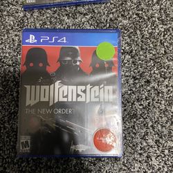 Ps4 Wolfenstein New Order