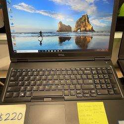 Dell Latitude 5590 15.6” Intel Core i5-7300U @2.60Ghz, 12GB RAM, 256GB, Windows 11 Pro, Microsoft Office. Backlight Keyboard. Good Battery. Comes with