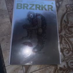 BRZRKR (BERZERKER) #4 GRAMPA FOIL VARIANT COVER C 1ST PRINT NM BOOM KEANU REEVES