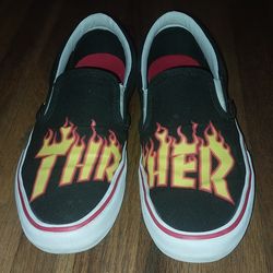 Vans x Thrasher Slip ons