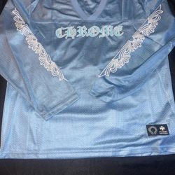 Blue And White Jersey Designer CH