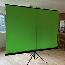 Large collapsible Green Screen