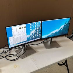 Computer Monitors HP- Matching 22” Dual Screens