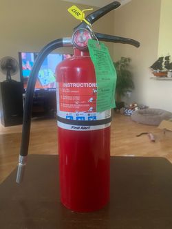 First Alert Fire Extinguisher