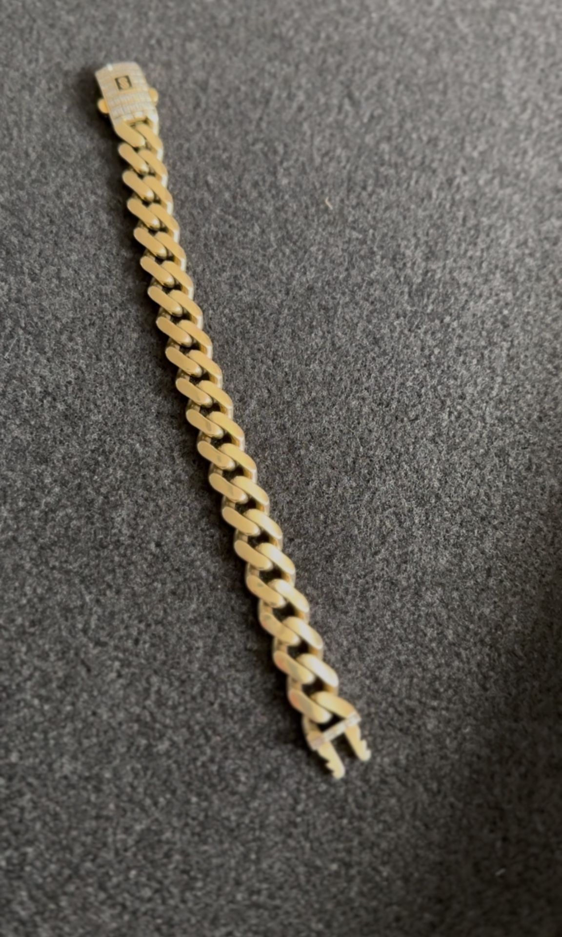 Monaco 10k mens bracelet