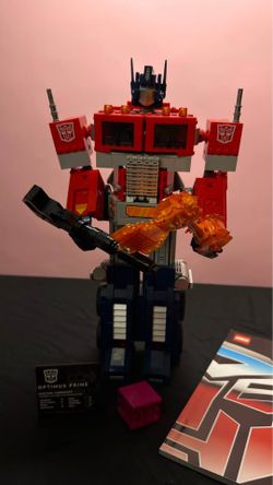 LEGO Transformers Optimus Prime 10302 Complete + Manual & Accessories