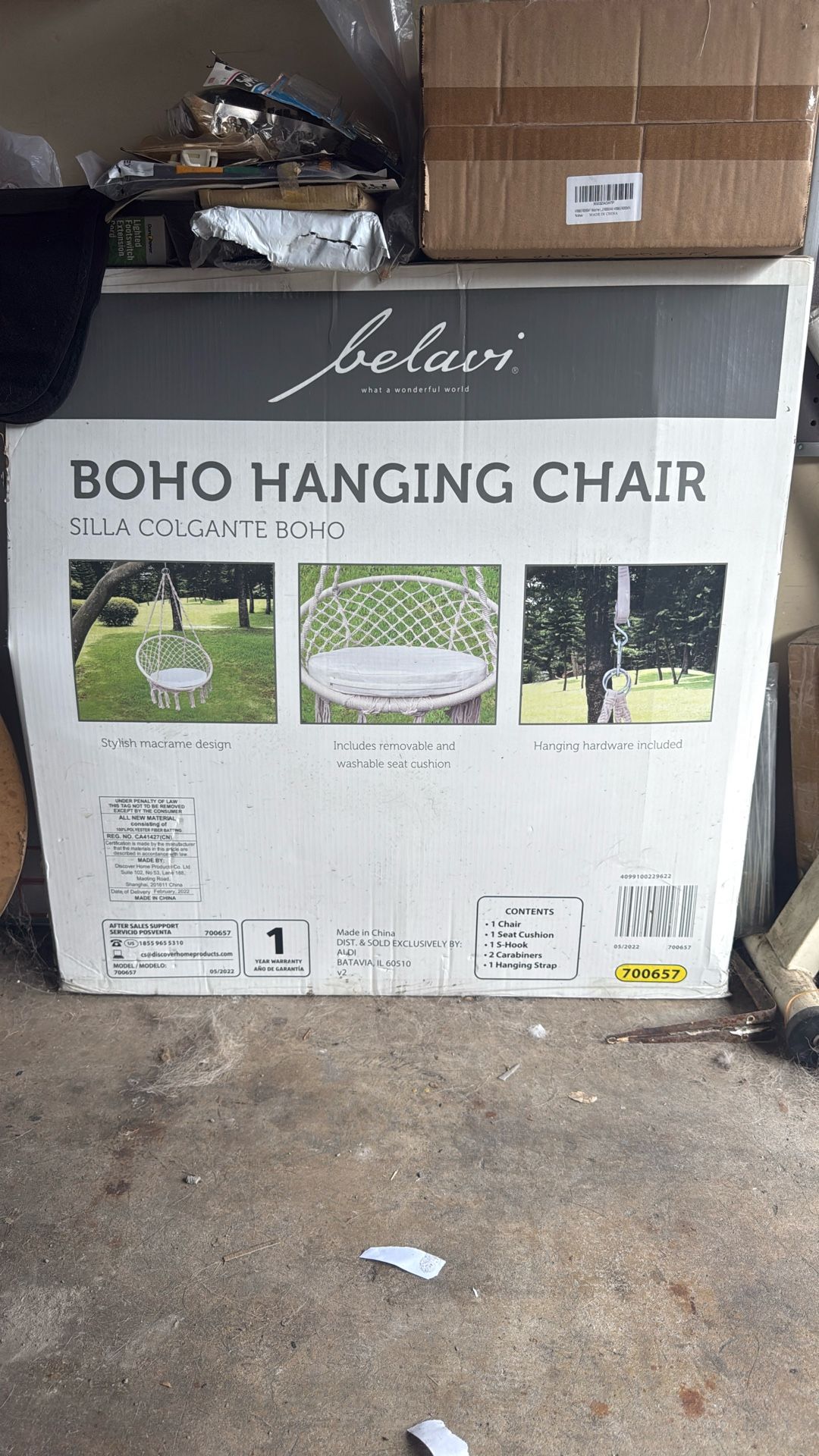 BOHO HANGING CHAIR