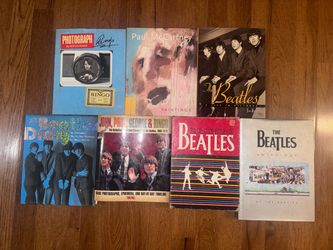 Lot Of 8 Beatles Books Ringo Starr Paul McCartney