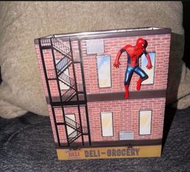 Spiderman bnd climbing bucket