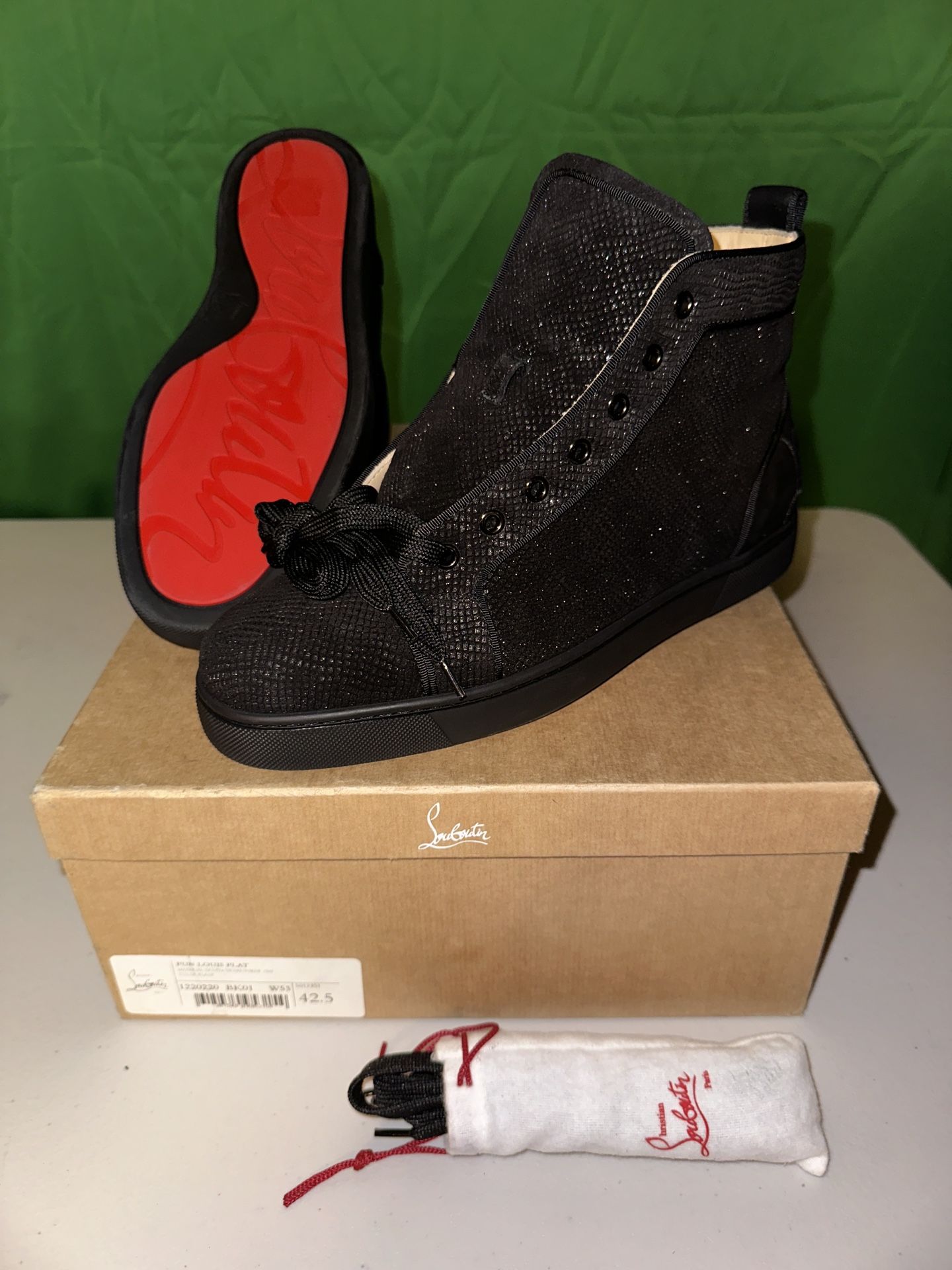 Men's Christian Louboutin Fun Louis Flat