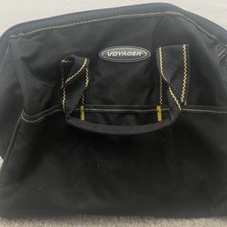 Voyager Tool Bag With 21 Pockets - Heavy Duty 24lbs Capacity -12in.