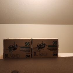 2 Boxes Of 96 3M Scotch Brite Pads