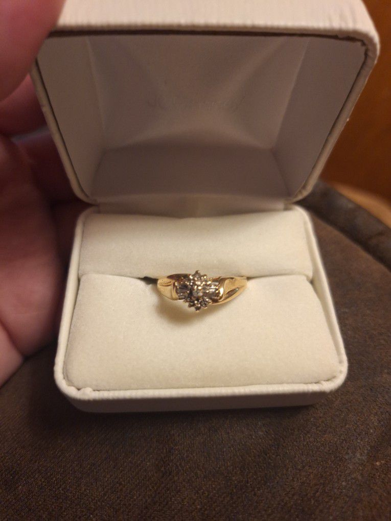 Diamond gold Ring 