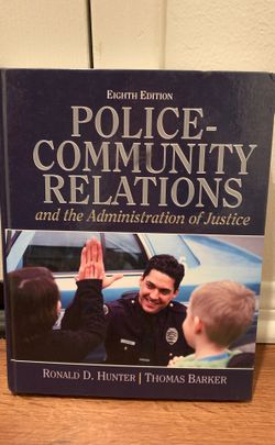 Textbook police community relations