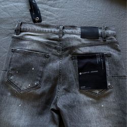 Purple Jeans Size 34