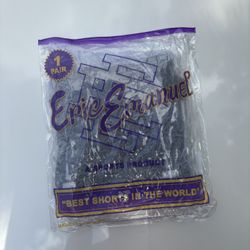 Brand New Eric Emanuel Black Skyline Shorts