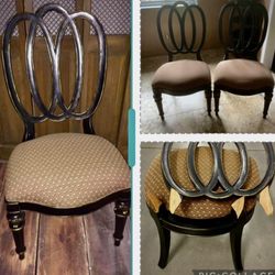 Vintage Thomasville  chairs-3/good condition,1/requires backrest reattachment