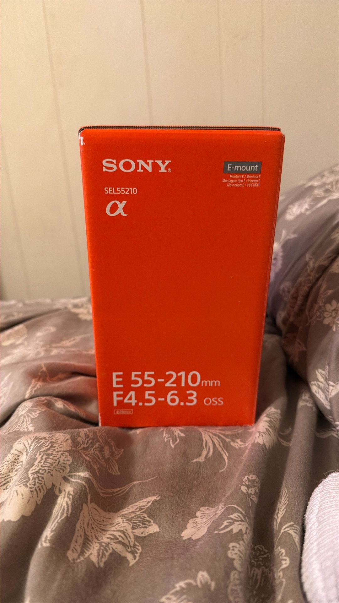 Sony E-‘mount Lens E55-210MM