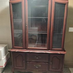 Mahogany China Cabinet