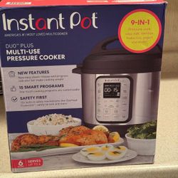 Instapot! 6 Quart Duo Plus!