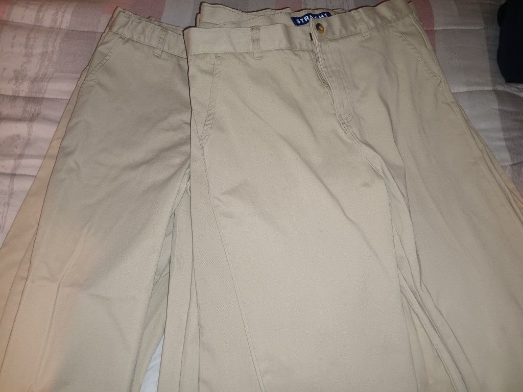 Boys khaki Uniform Pants For Sale