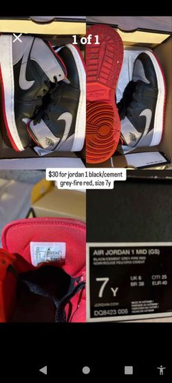 Jordan 1 Size 7Y