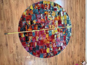Unique Loom round rug 6'x6*