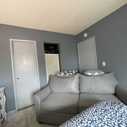 5 Months Old Couch , fits Three People 